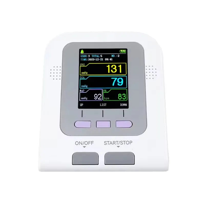 CONTEC08A Vet digital blood pressure monitor with colour screen and animal cuff.
