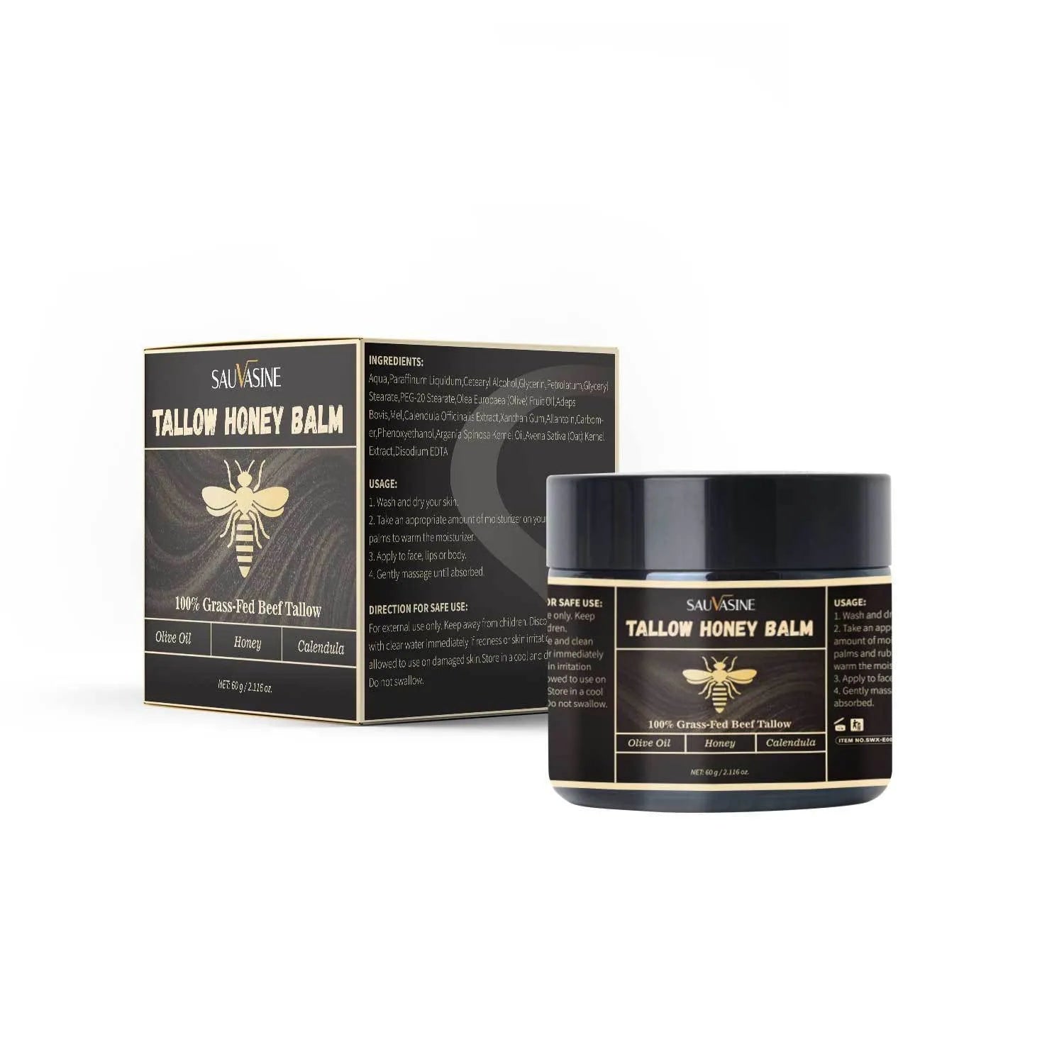 Butter Honey cream 60g jar for facial moisturising