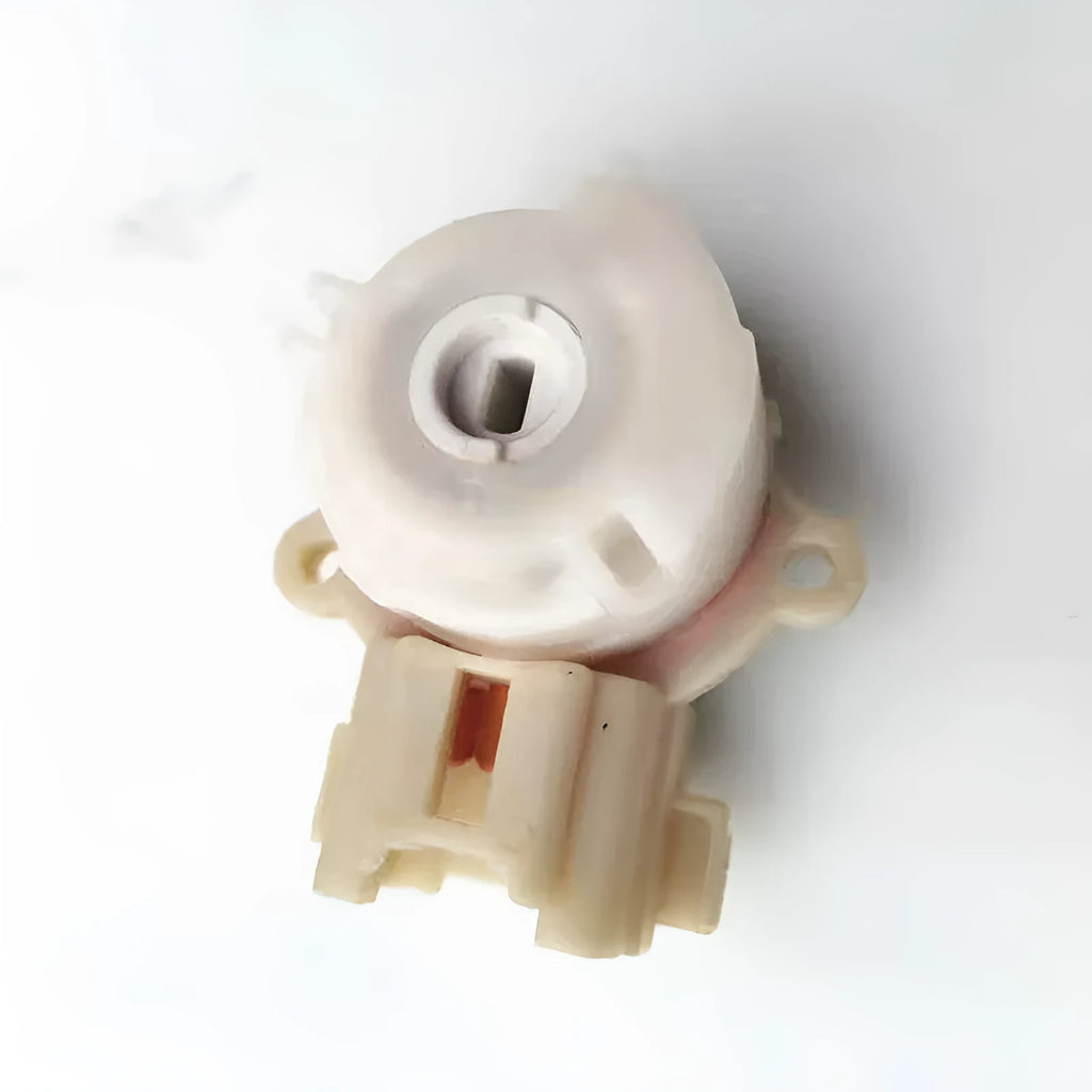 White plastic ignition lock plug for Senya M80 and S80 scooter replacement