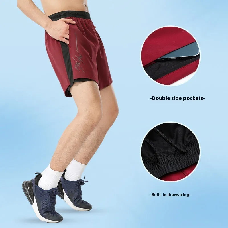 Men's solid colour polyester basketball shorts in multiple colours with low waist design