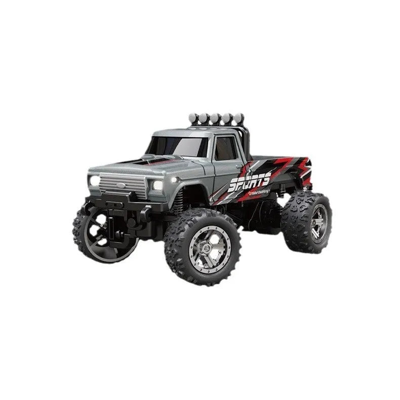 Alloy four-wheel drive electric rock crawler toy with remote control for girls aged 0-3 years in pink