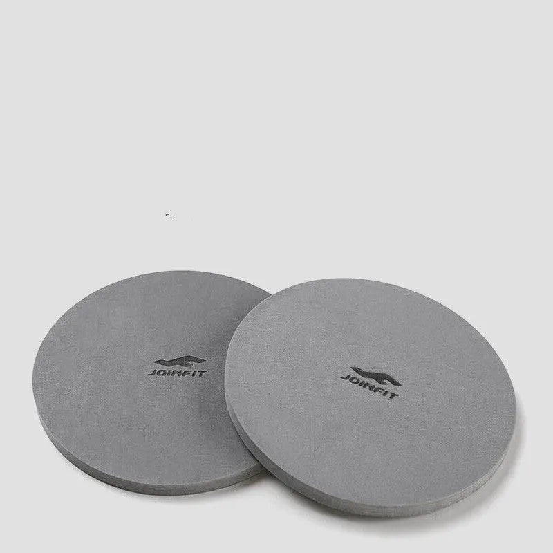 Shadow grey abdominal wheel roller with steel pipe construction and kneeling mat for core strength training
