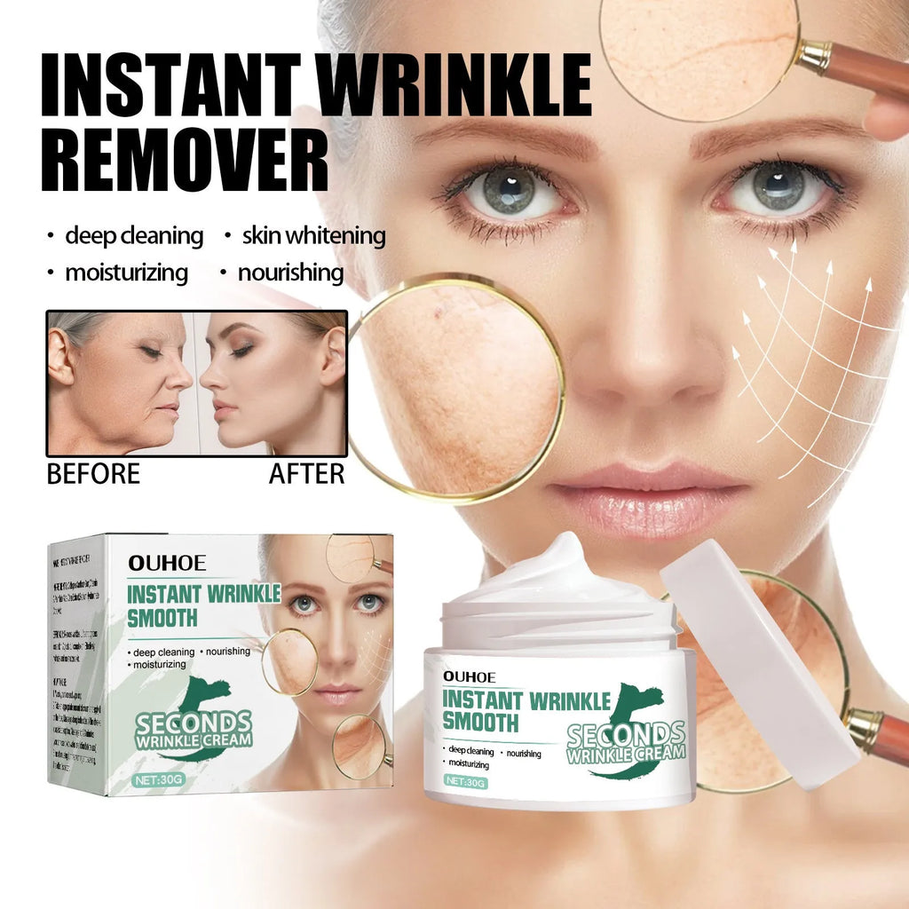30g anti-aging anti-wrinkle face cream jar with hydrating properties