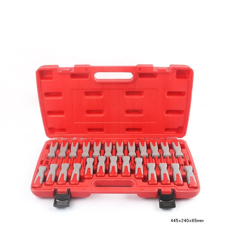 25-piece car terminal removal tool set for automotive electrical harness disassembly