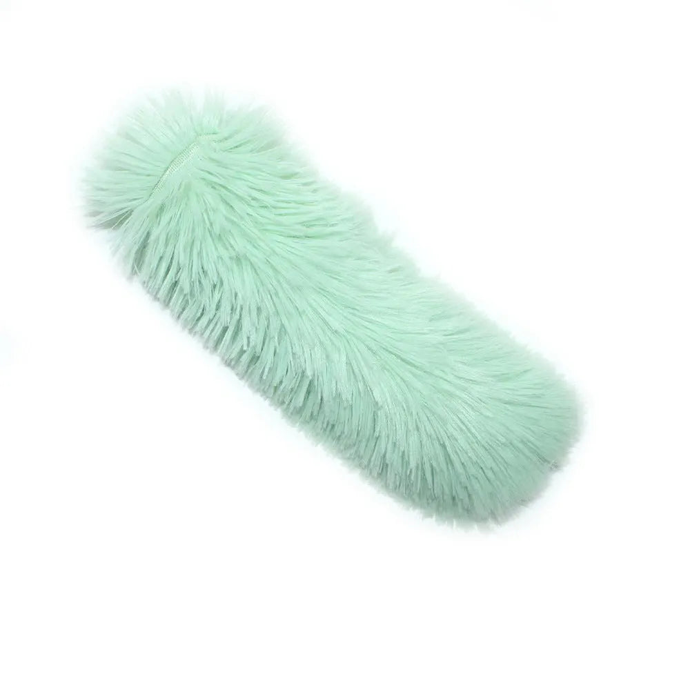 Soft plush interactive cat toy pillow in assorted colours with crinkle sound and catnip filling.