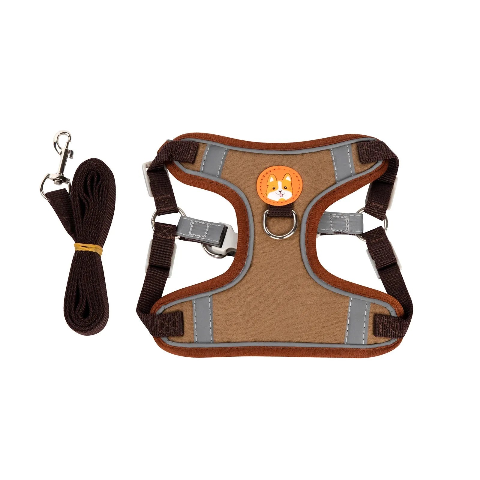 Adjustable rope dog harness in multiple colours with anti-breaking construction