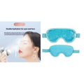 White portable rechargeable eye mask with cold and hot compress functions