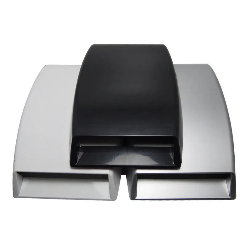 ABS plastic automobile decoration vent in black, white or silver measuring 260mm long