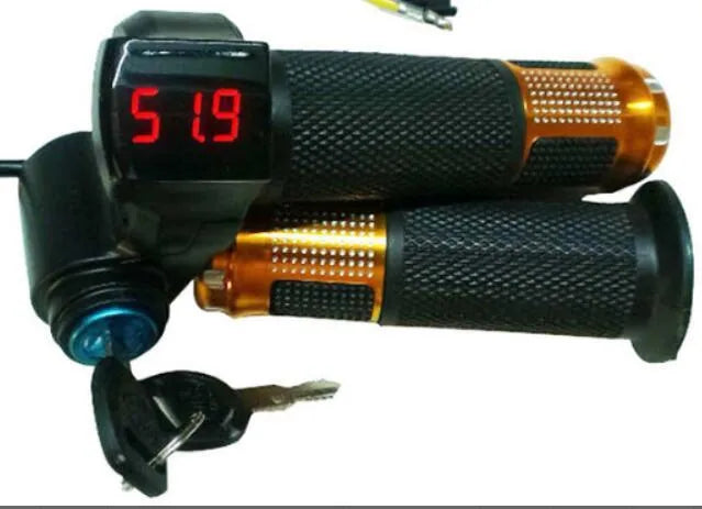 Electric scooter handlebar replacement section in multiple colours with waterproof IPX4 rating
