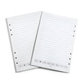 Loose spiral notebook filling paper cores with 64 pages of Zodiac Forest Paper and multiple pen refill types