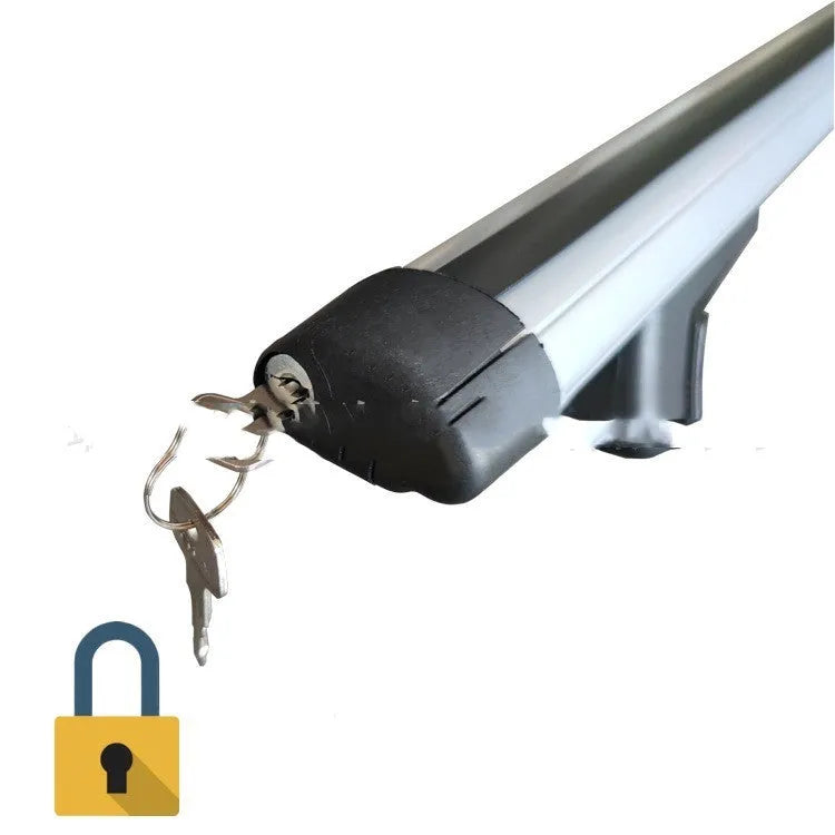GM SUV alloy roof rack crossbars with adjustable length for 75kg luggage capacity