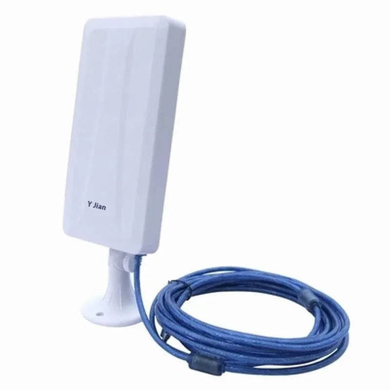 White high power USB wireless network card with USB Type connector