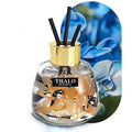 Glass car perfume ornament bottle with loose incense in six scent options
