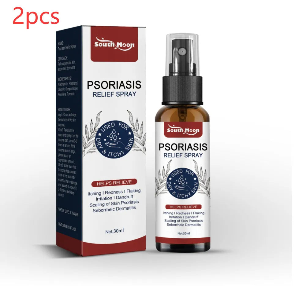 30ml bottle of body care spray with glycerin and aloe vera extract.