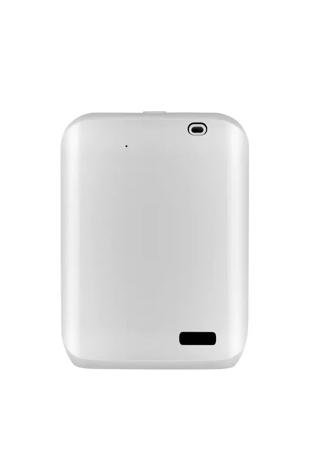White wall mount essential oil diffuser with 150ml capacity and smartphone APP control interface