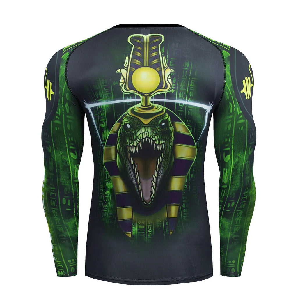 Men's slim-fit ZF016 polyester sports suit set for outdoor running and fitness activities