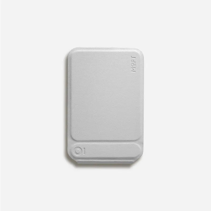 Magnetic phone holder case in MOVAS leather with 96.5x63.5mm dimensions showing black, blue, green, grey colour options