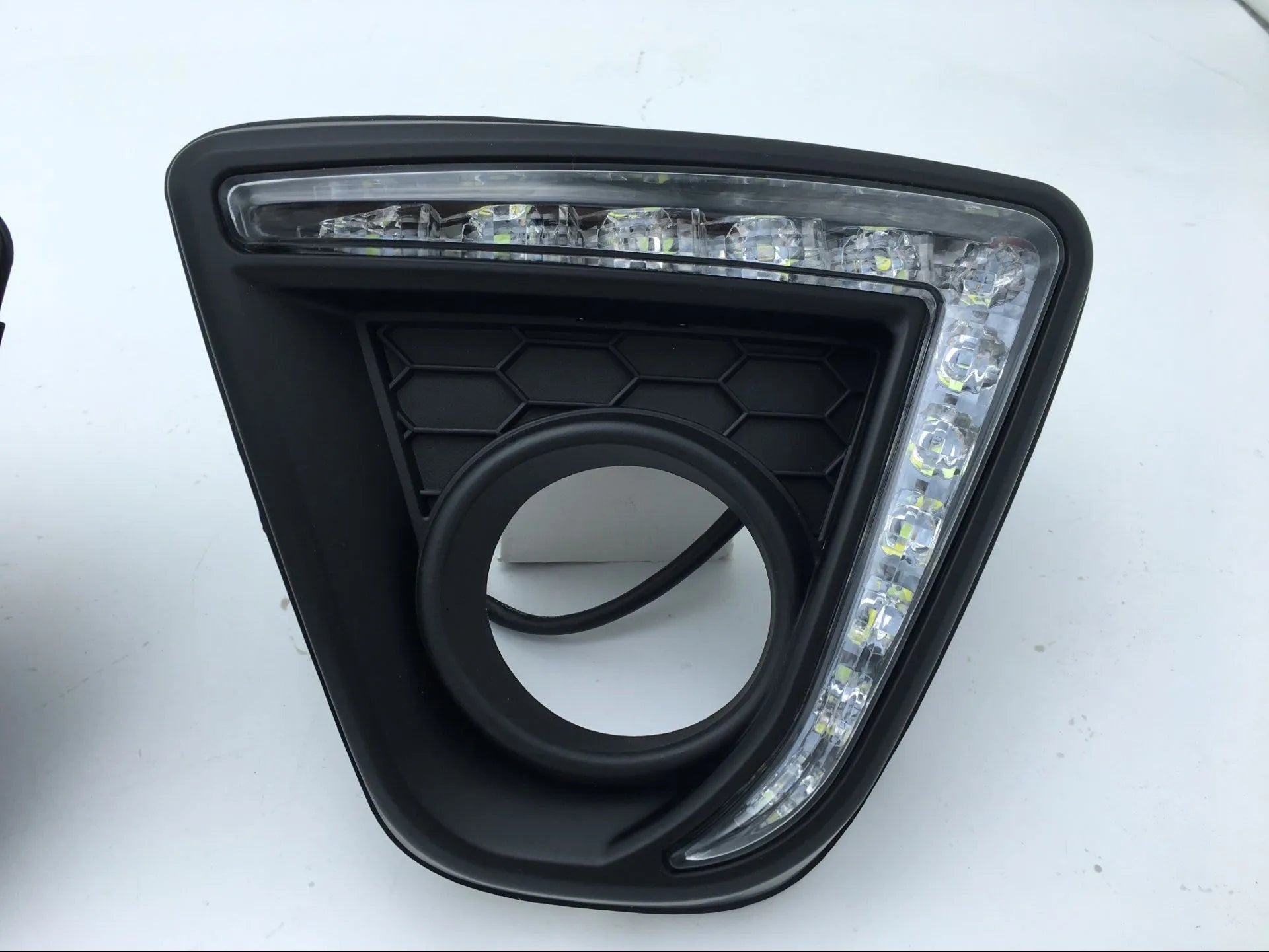 Mazda CX-5 daytime running light LED replacement bulbs showing electroplated white light options