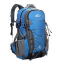 Green polyester leisure sports backpack with 32x50cm dimensions for outdoor activities