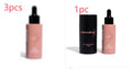 Black matte sun tanning liquid set showing 50ml tanning drops bottle and 75ml tanning flash cream bottle.