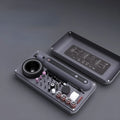 Mini electric polishing and cutting machine set with grinder, lithium battery, and five-speed control