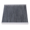 Grey grid car air conditioning filter for Geely GL GS models, dimensions 215x210x30mm