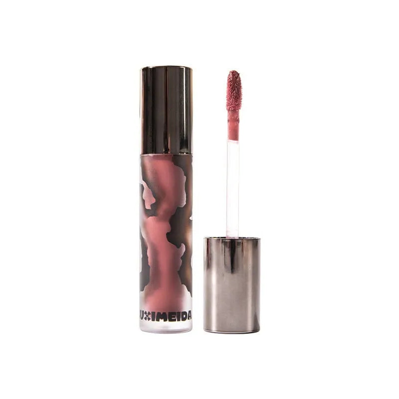 Lava Secret Matte Lip Mud Lipstick in five colours: orange brown coffee, cool grey, cinnamon coffee, jujube red, smoked purple.