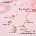 Gold plated stainless steel necklace with geometric sun pendant on adjustable 41-50cm chain