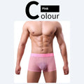 Men's thin boxers in multiple colours with quick-drying polyester fabric and size options