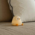 Pat USB rechargeable atmosphere penguin baby night light with 0.7W LED and built-in battery, cute cartoon animal design for kids rooms