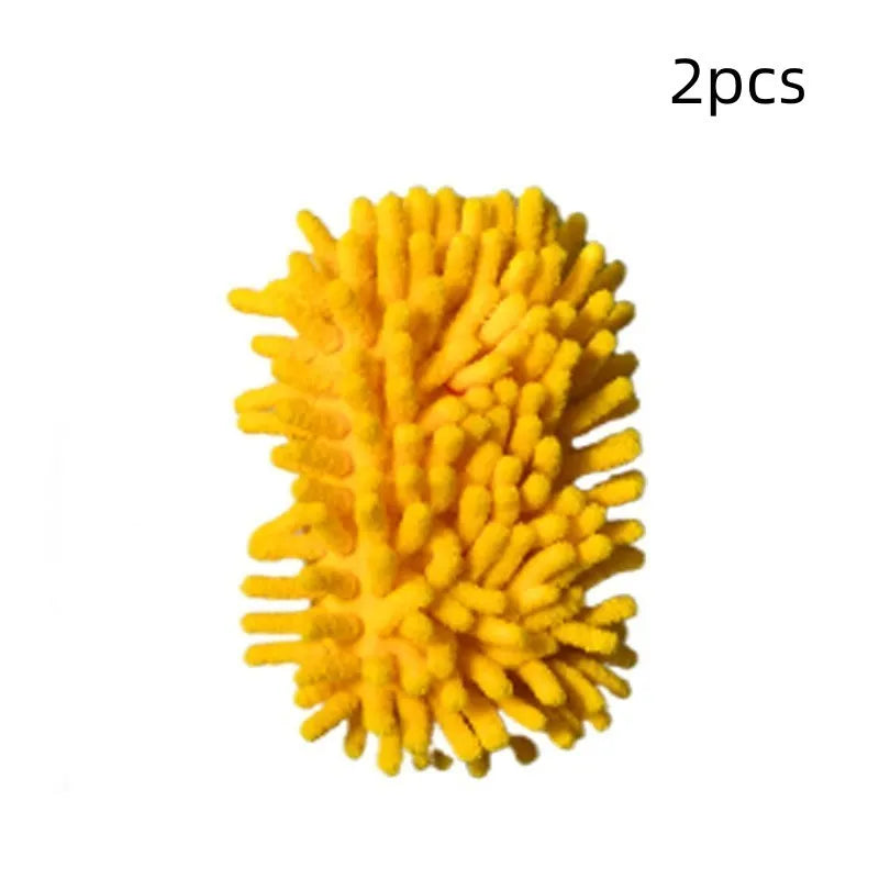 Chenille strong magnetic blackboard eraser in grey, blue, pink, rose red, fluorescent green, violet, yellow 12x8x4 cm