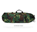 Waterproof nylon skateboard bag in camouflage colour with large capacity for outdoor sports