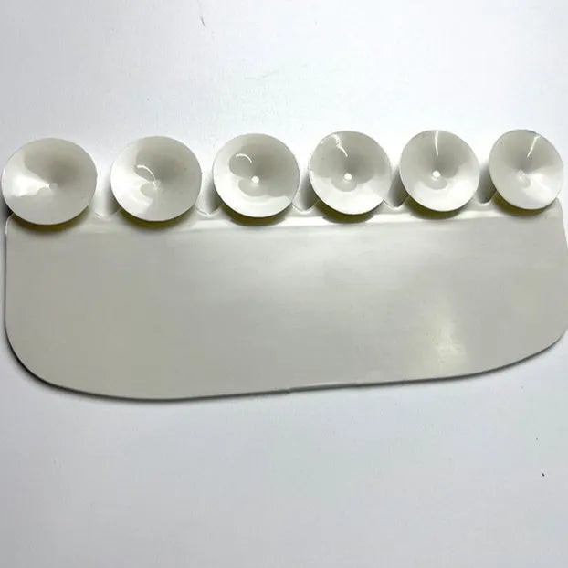 White PVC urine blocking board for boys toilet training on toilet seat