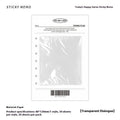Happy Series Message Sticky Notes pad with 30 pages in 120x80mm size
