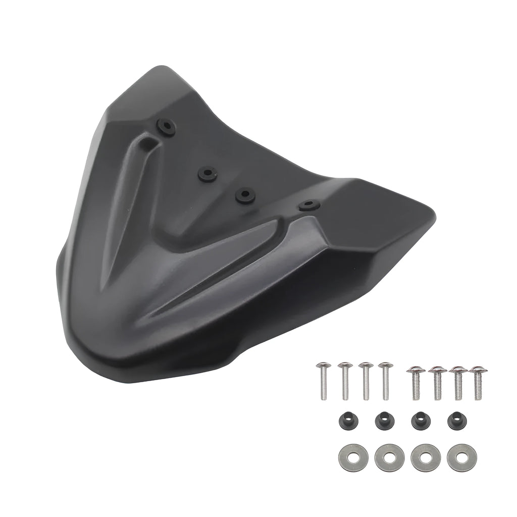 Black ABS fixed wind front wing body motorcycle part for KTM 390 and 790 Adventure ADV