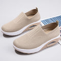 Women's mesh running shoes with air cushion technology in multiple colour options