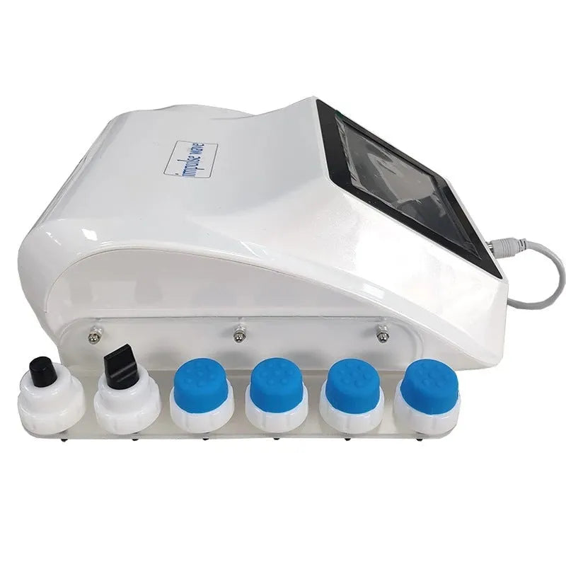 Electromagnetic extracorporeal shock wave physiotherapy instrument handheld device