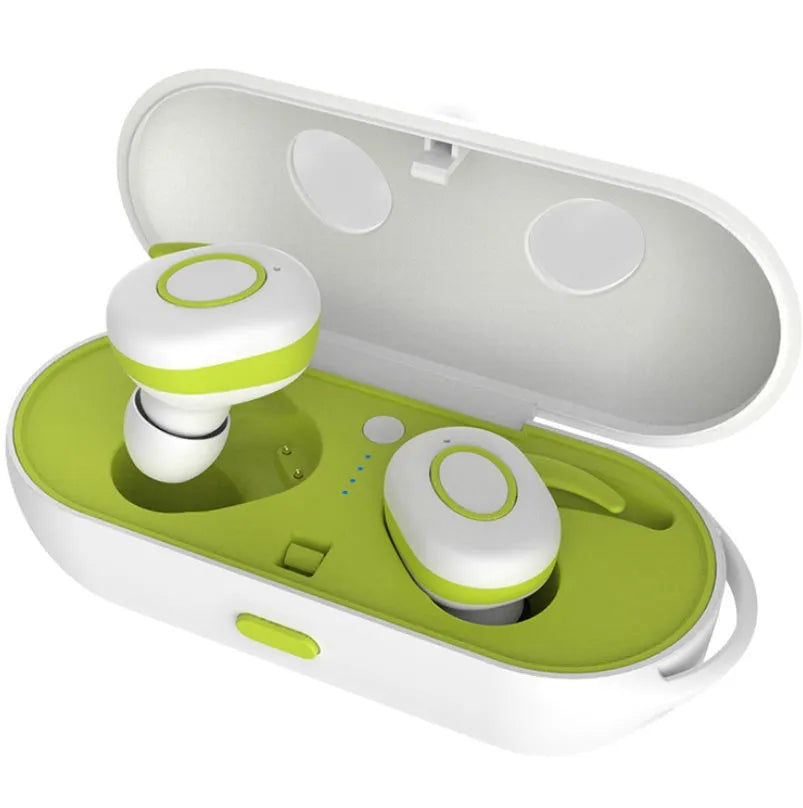 CSR Air-tws wireless Bluetooth earbuds with active noise reduction in black, green, red, and white colour options