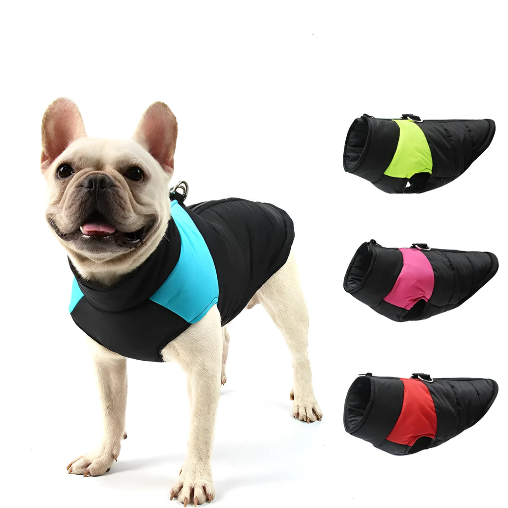 Fubao cotton pet vest in blue for dogs sizes S to 5XL
