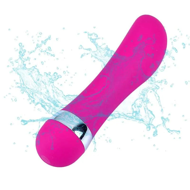Six styles of mini realistic dildo vibrators for women on display
