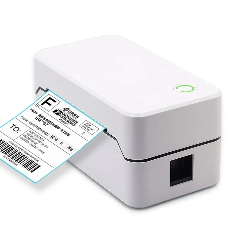 TDL401H thermal printer with Bluetooth connectivity and compact 149mm width design