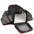 Portable cat carrier bag in 600D cation fabric with small and large size options
