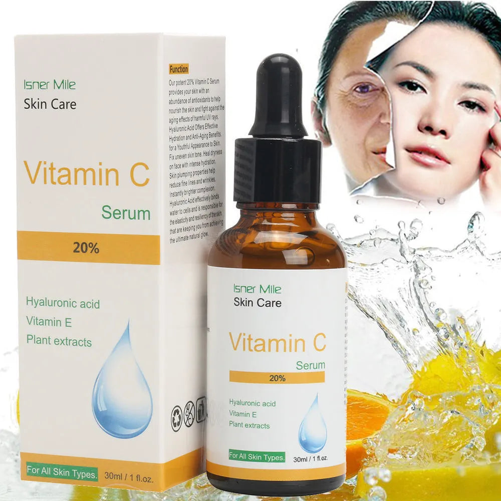 30ml Vitamin C undiluted essence skincare product for uneven skin tone