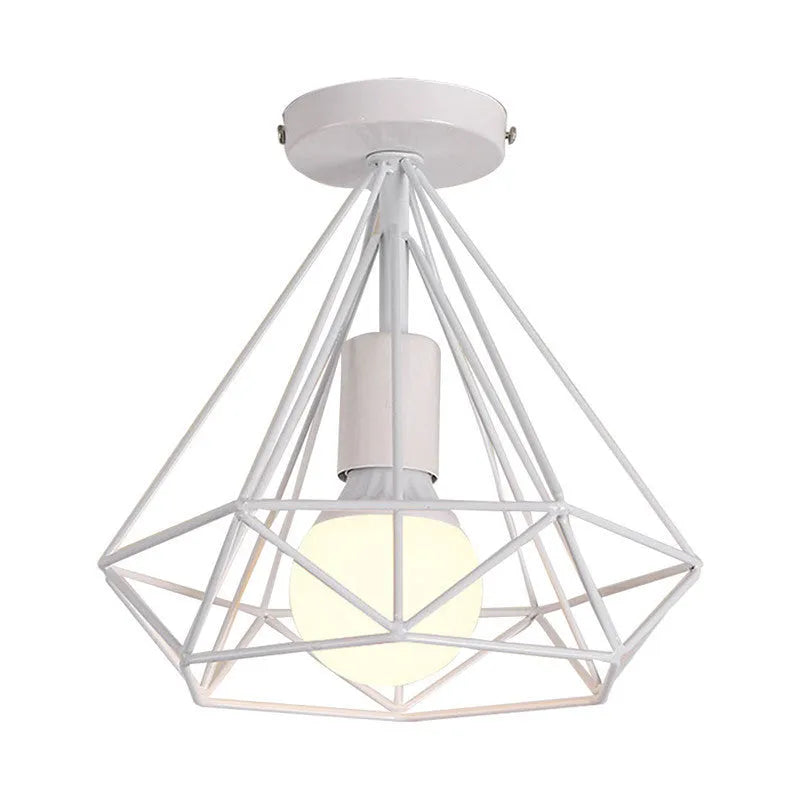 Living room ceiling lamp with adjustable line length up to 1 metre, black variant, ceiling plate 10cm diameter