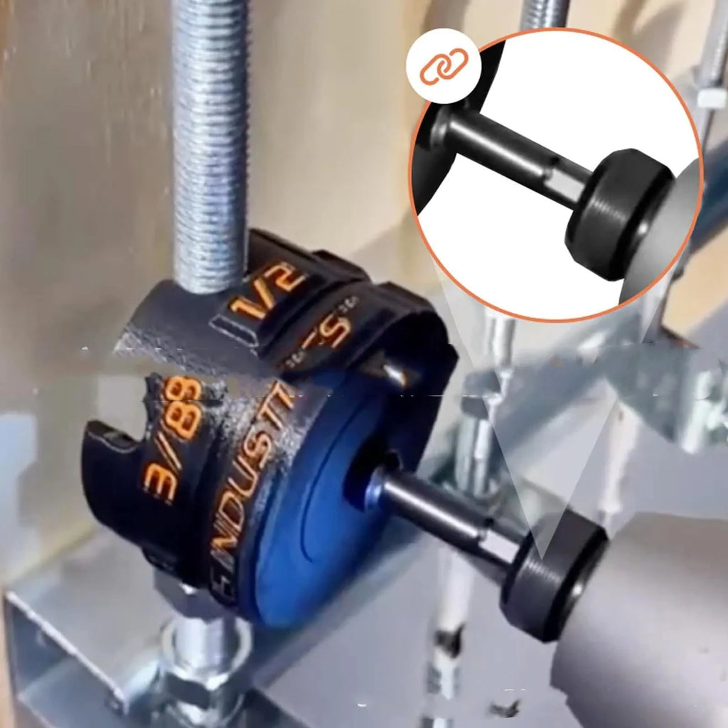Plastic nut removal bolt extractor tool for quick fastener removal with drill