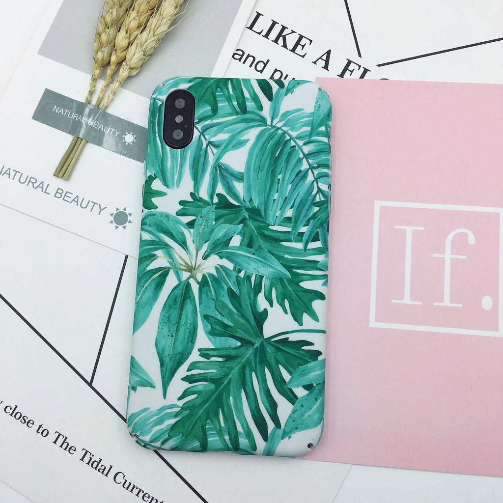 Painted PC back cover phone case for iPhone XS MAX, OPPO and VIVO models in Green