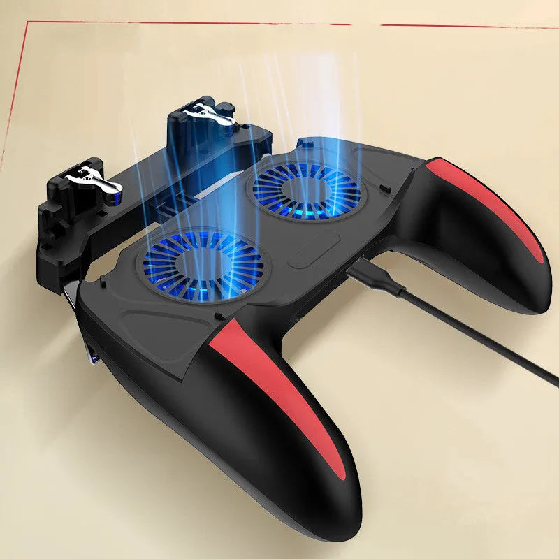 H10 mobile game controller for Android smartphones with touch screen and 5000mAh battery option.