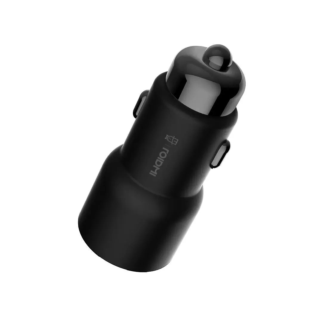 Black Ruimi 3S Bluetooth car charger for phone charging and music playback