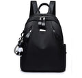 Medium Oxford cloth rucksack with double straps and internal phone compartment