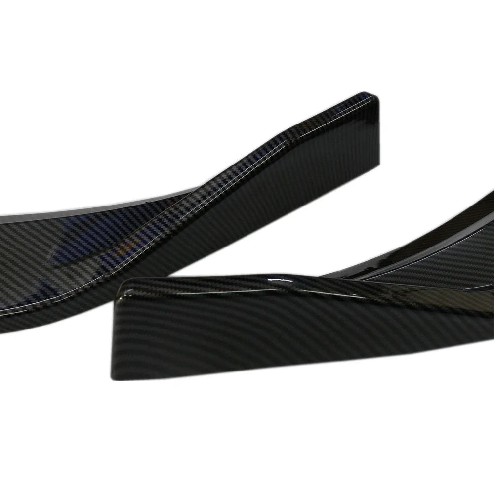 BMW M10 car tail conversion spoiler kit showing carbon braze pattern finish